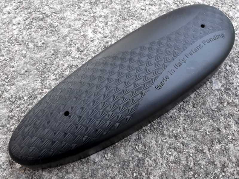 23mm Thick Black MicroCell Rubber Next Gen Recoil Pad by Cervellati srl