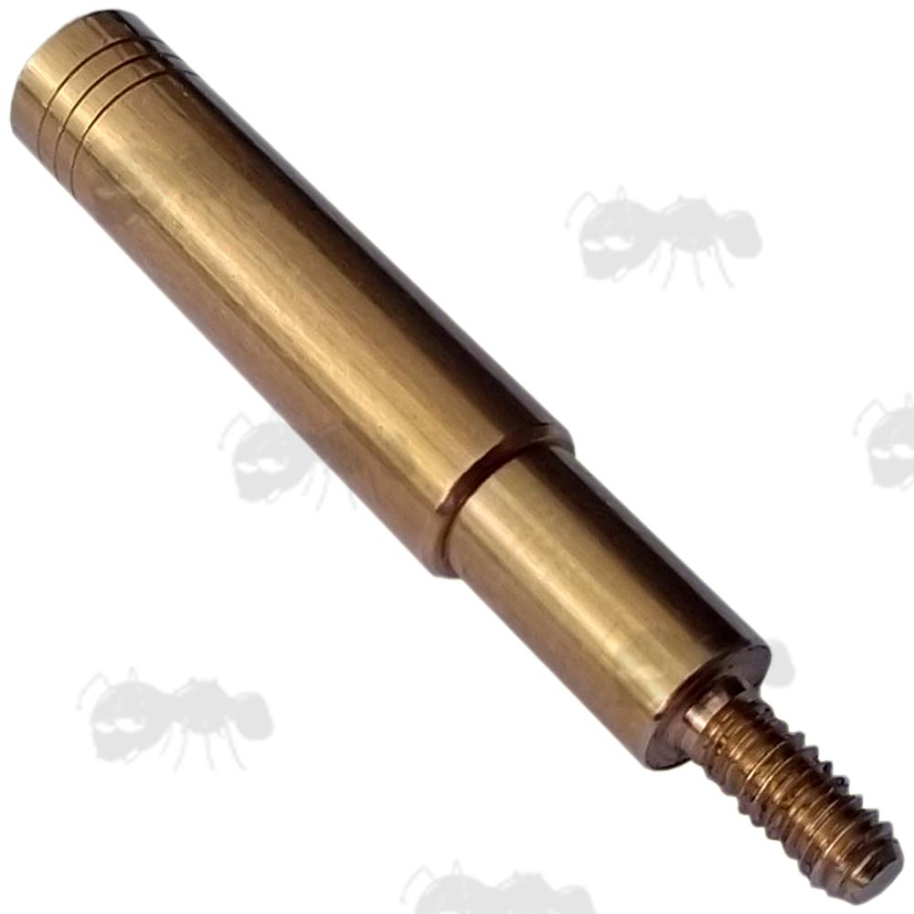 Barrel Cleaning Rod Brass Adapter With M3 Male Threads to .270 UK Female