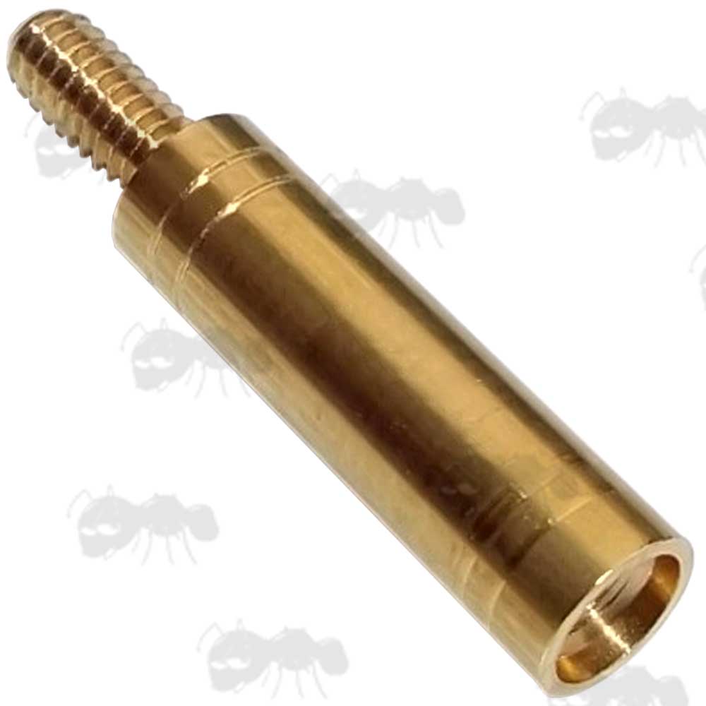 Gun Barrel Cleaning Rod Brass Adapter With .177 UK Female to M3 Male Threads
