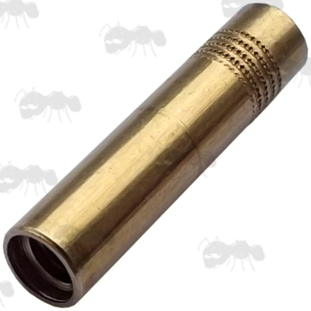 AnTac Brass Female Thread Adapter for #8-32 US Swabs to .22 UK Caliber Barrel Cleaning Rods