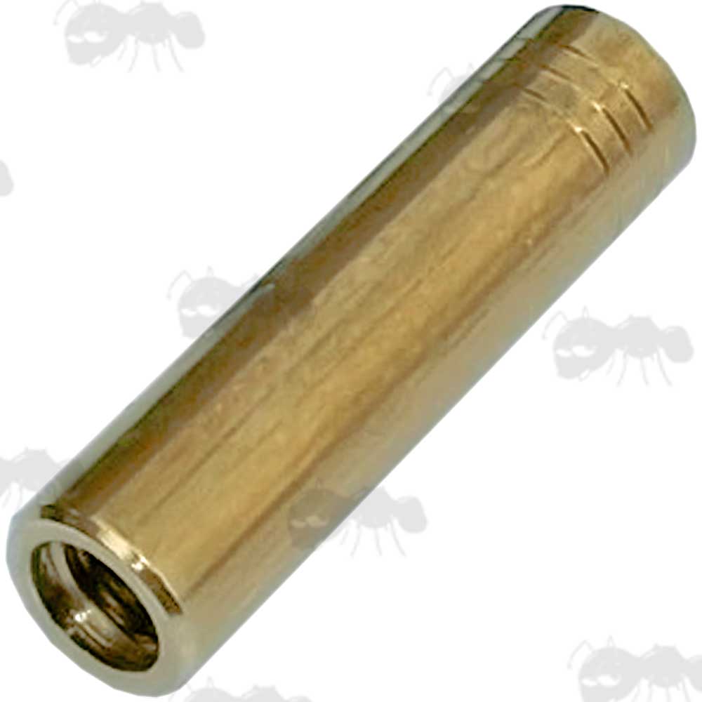 AnTac Brass Female Thread Adapter for #8-32 US Swabs to .270 UK Caliber Barrel Cleaning Rods