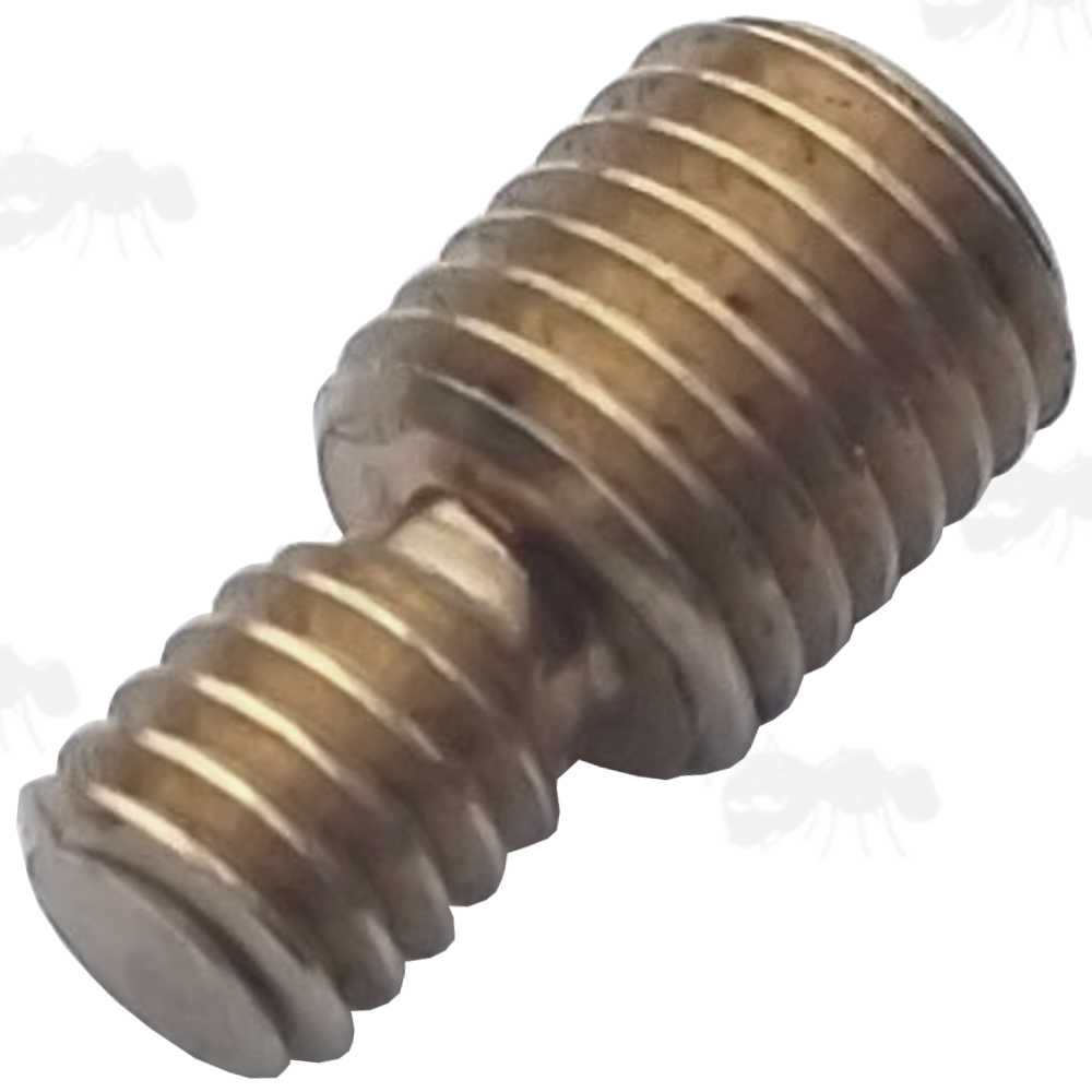 Brass UK Large Cailbre Rifle Barrel Cleaning Rod Thread to UK Shotgun Cleaning Rod Male Thread Adaptor