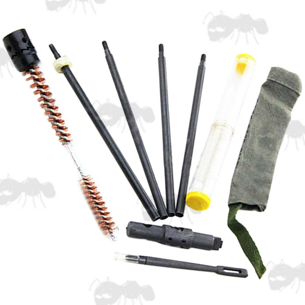 Replica M1 Field Cleaning Kit in Green Carry Pouch