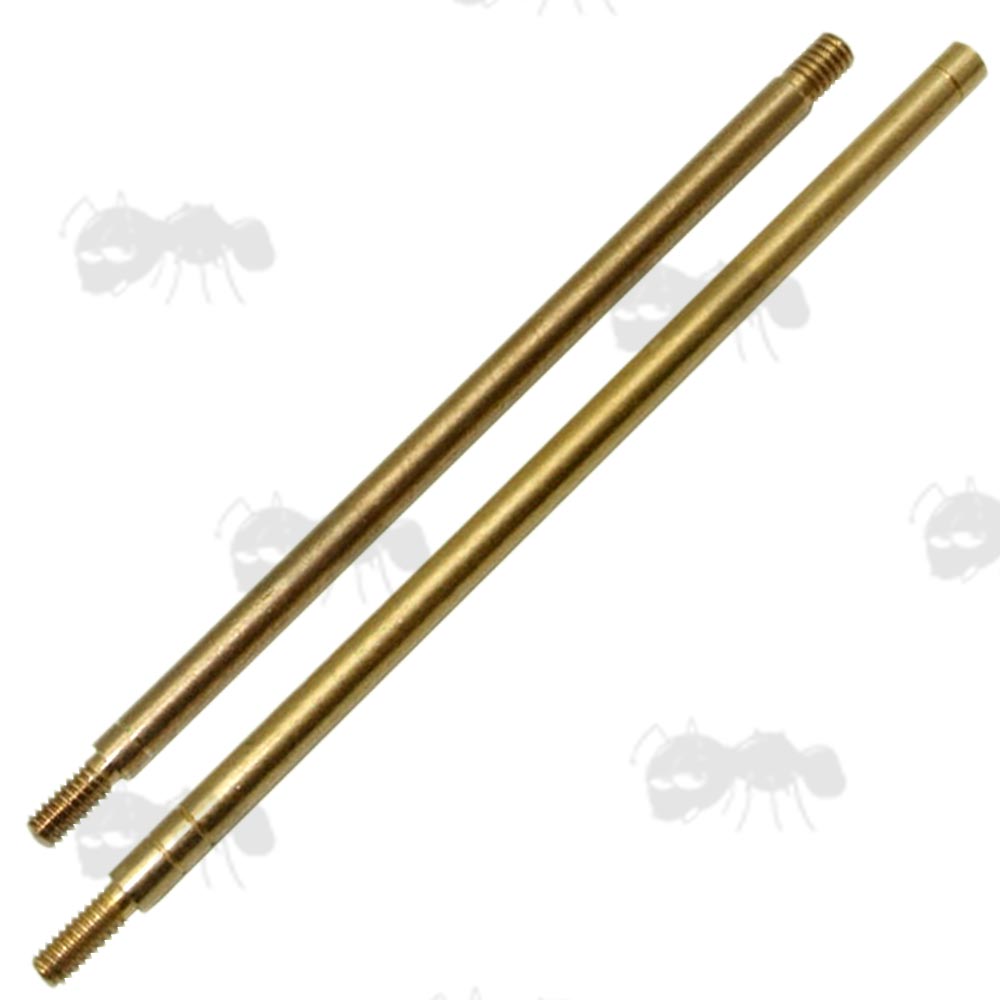 Two Piece USA Thread Brass Rifle Barrel Cleaning Rod Extension in .17 Cal USA