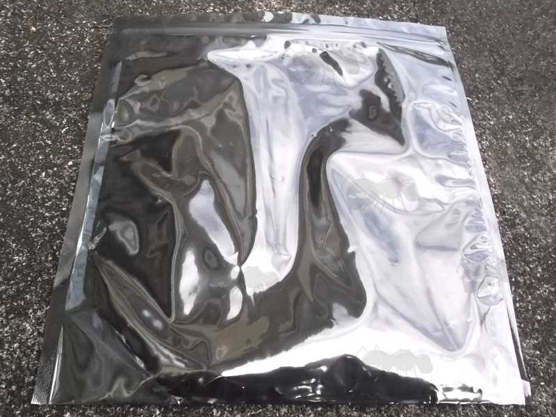 Grey Coloured Silicone Cleaning Cloth in Locked Grip Seal Bag