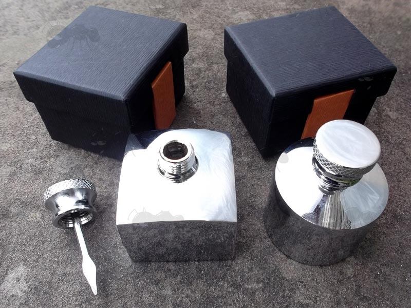 Metal Gun Oil Bottles AnTac and Parker Hale Presentation Bottle