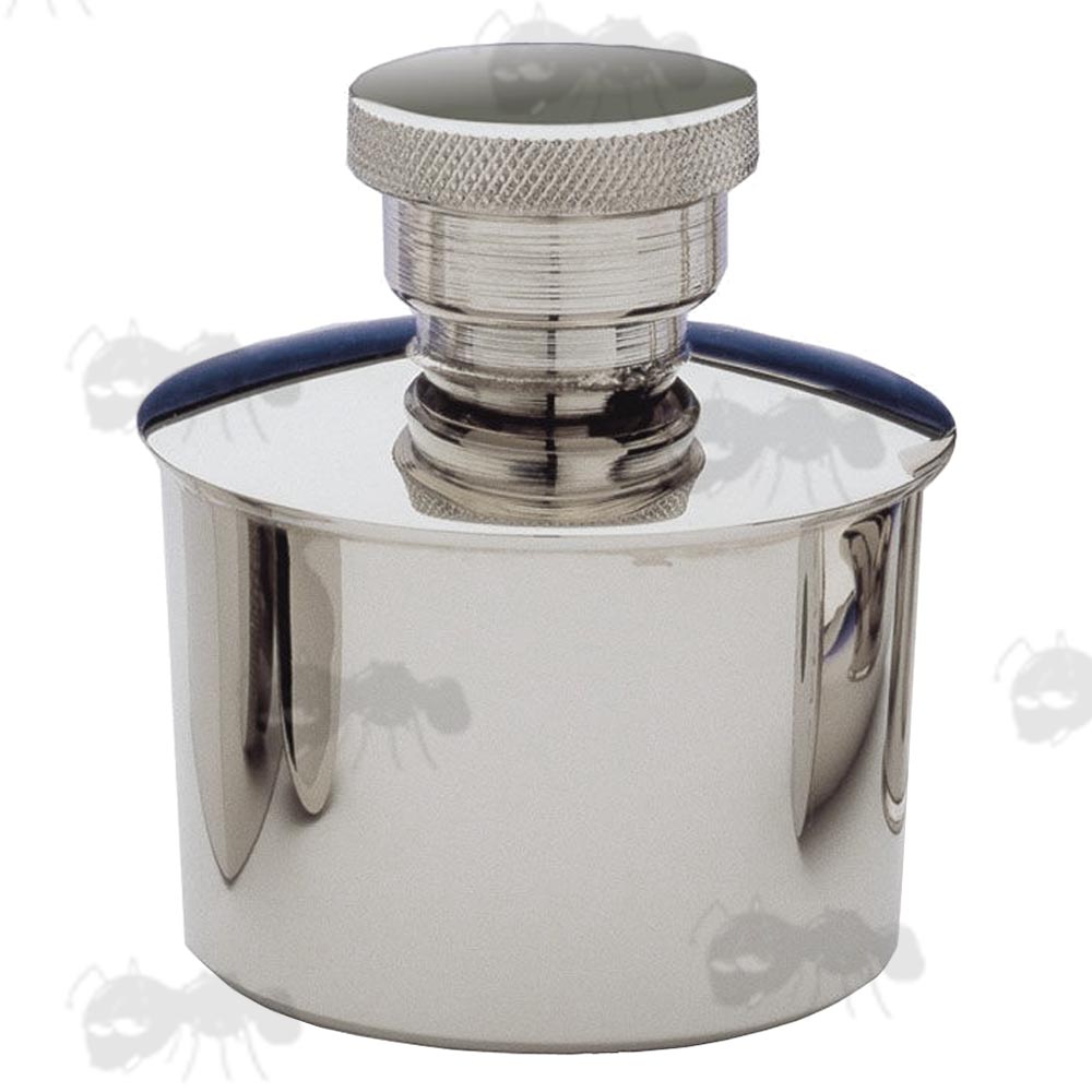 Parker Hale Round Design Nickel Gun Oil Bottle