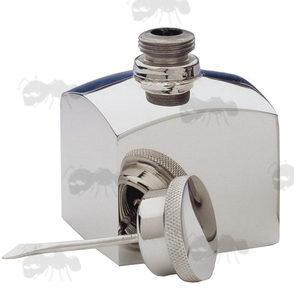 Parker Hale Square Design Nickel Gun Oil Bottle