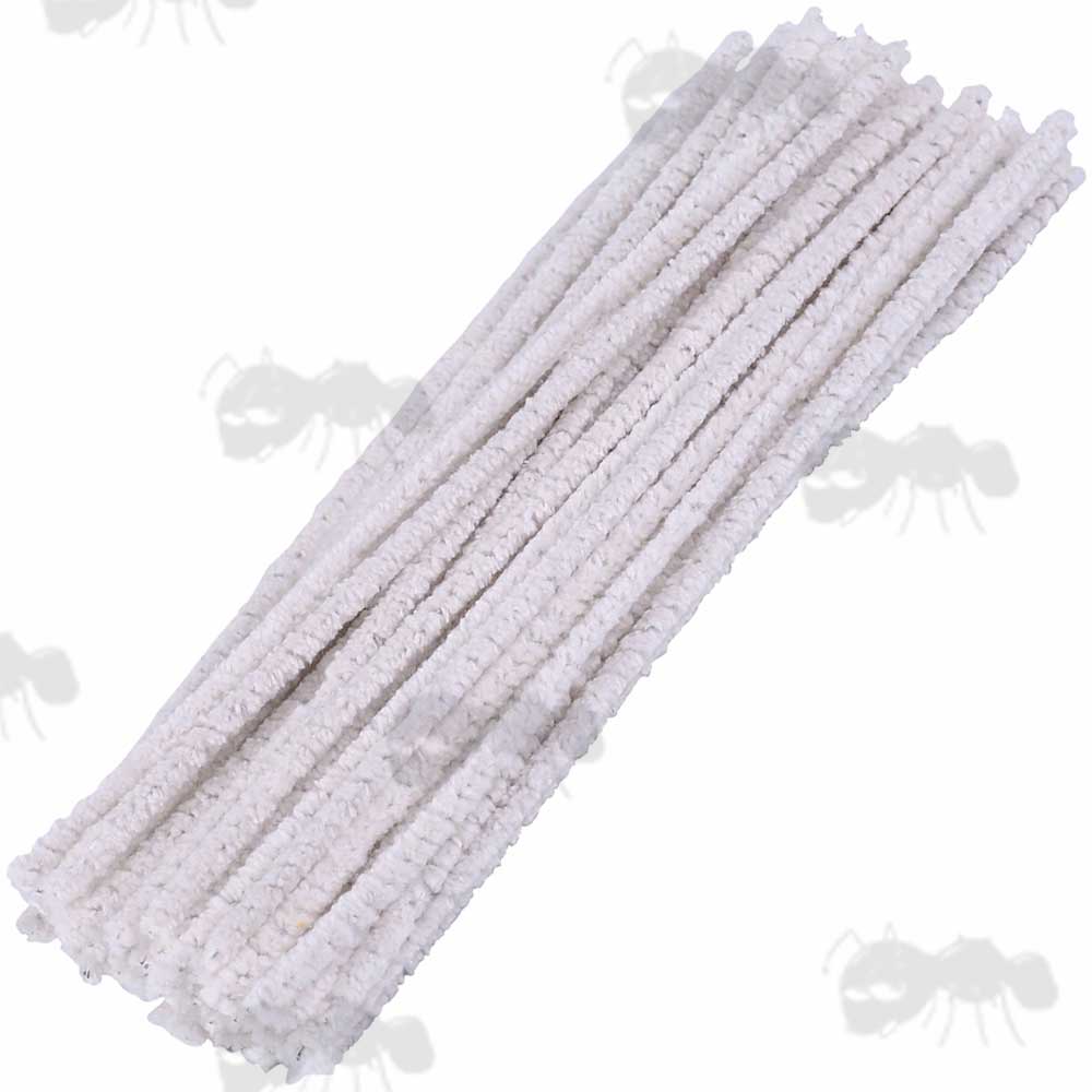 Pack of Fifty 16cm Long Flexible Pipe Cleaners / Rifle Gas Tube Mops