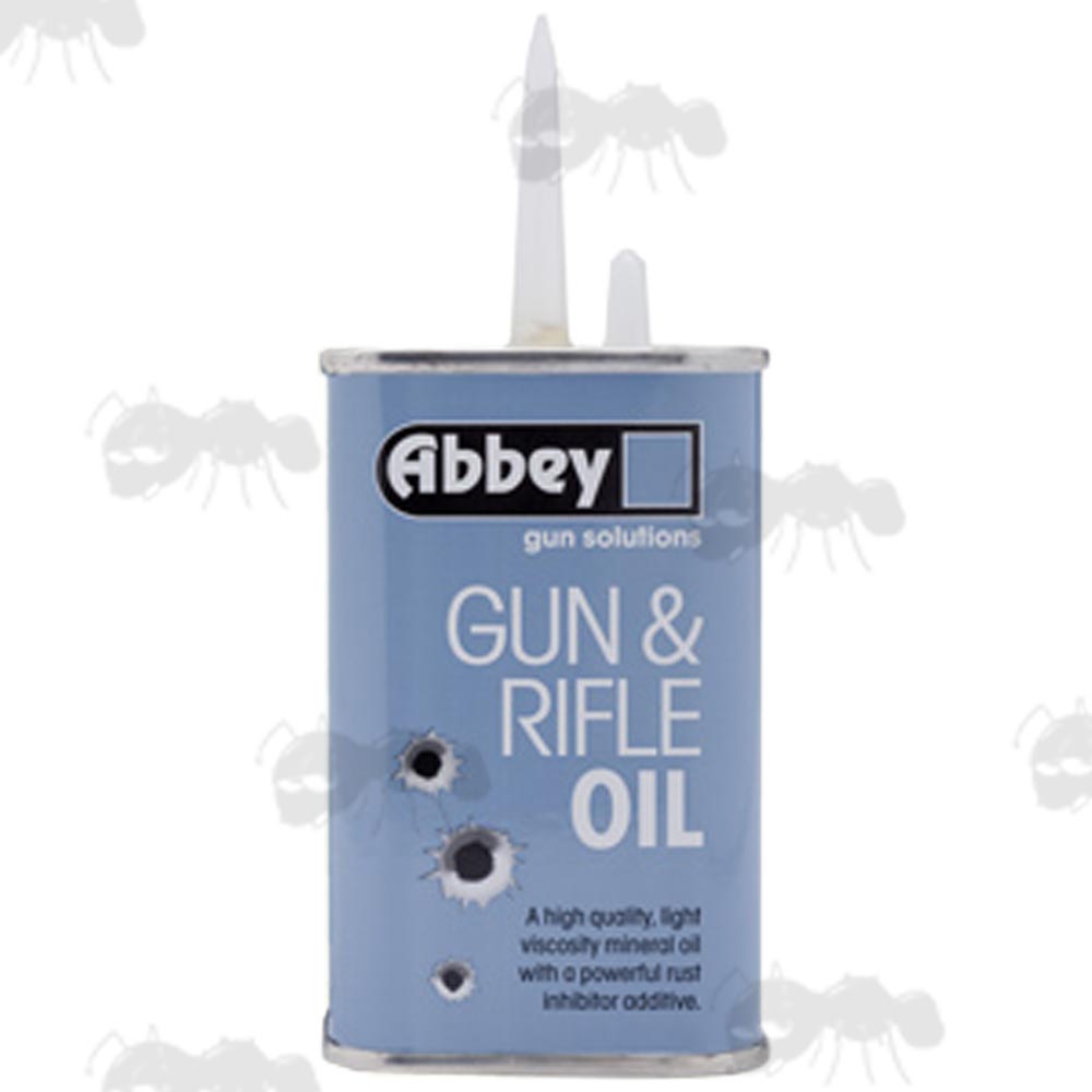 125ml Tin Of Abbey Gun & Rifle Oil With Spout
