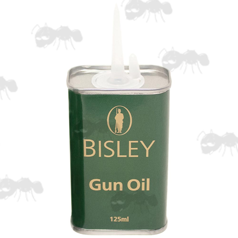 125ml Green Tin of Bisley Gun Mineral Oil