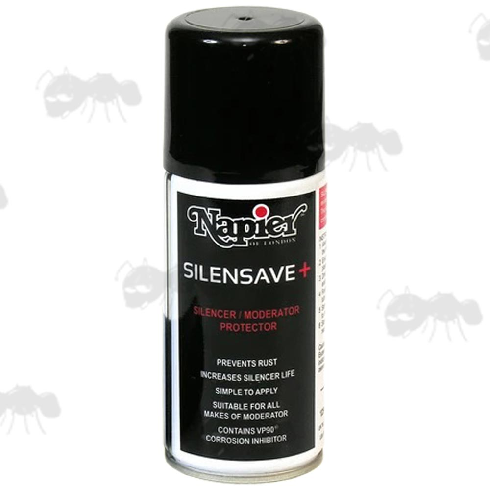 Napier 125ml Aerosol Can Of Silensave and Protector