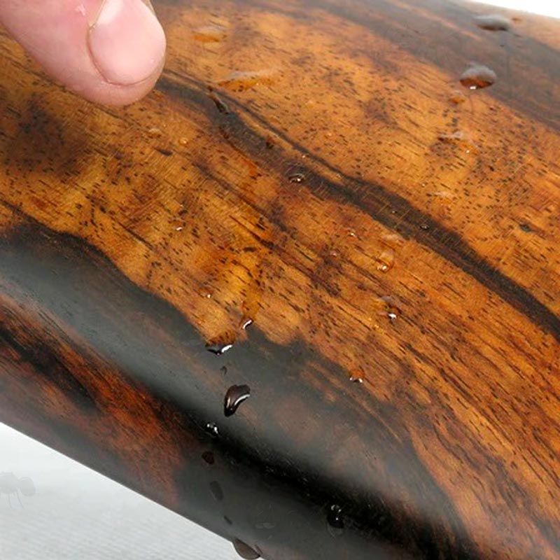 Result Of Napier Stock Shield On Wooden Buttstock