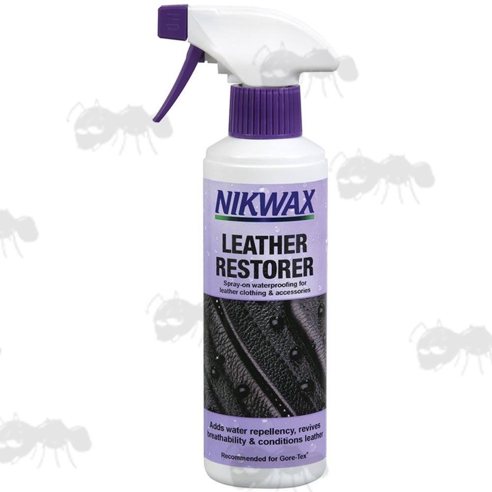 300ml Spray Bottle Of NikWax Leather Restorer