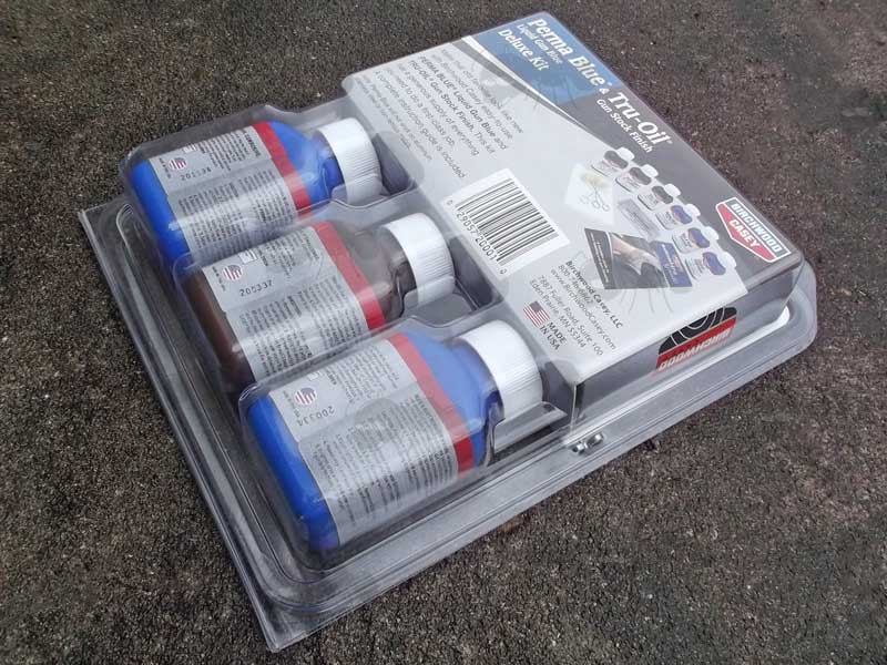 Birchwood Casey Perma Gun Blue Liquid and Tru Oil Kit In Packaging