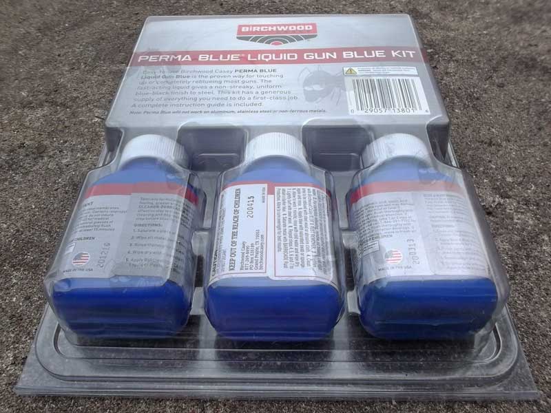 Birchwood Casey Perma Gun Blue Liquid Kit In Packaging