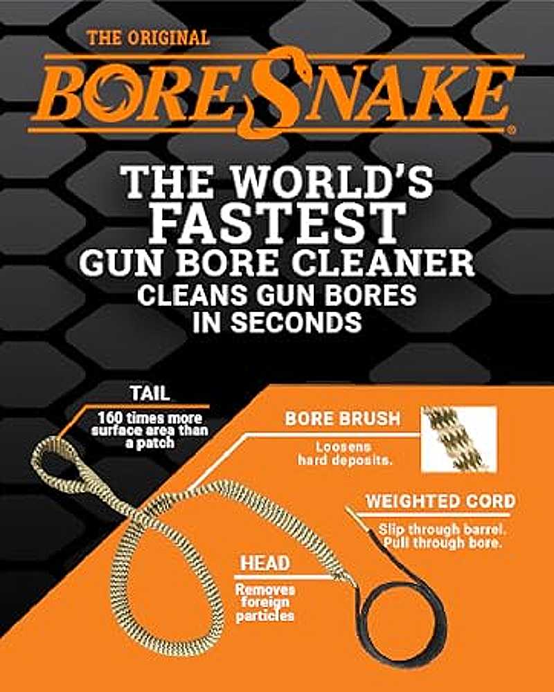 Advert for The Original Hoppe's BoreSnake