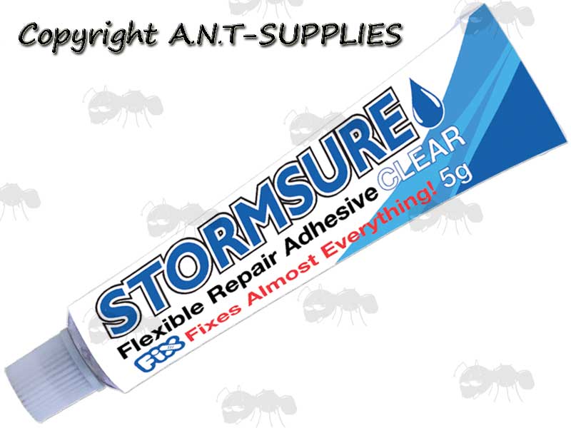 Stormsure 5g Tube Of Flexible Clear Repair Adhesive