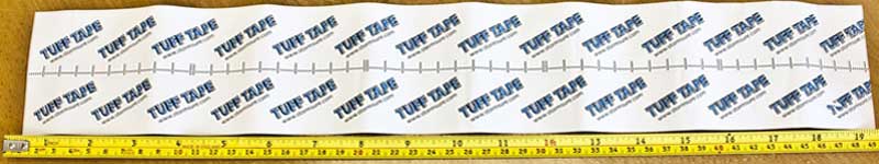 50cm x 75mm Length Of Stormsure Tuff Tape Self Adhesive Repair Tape