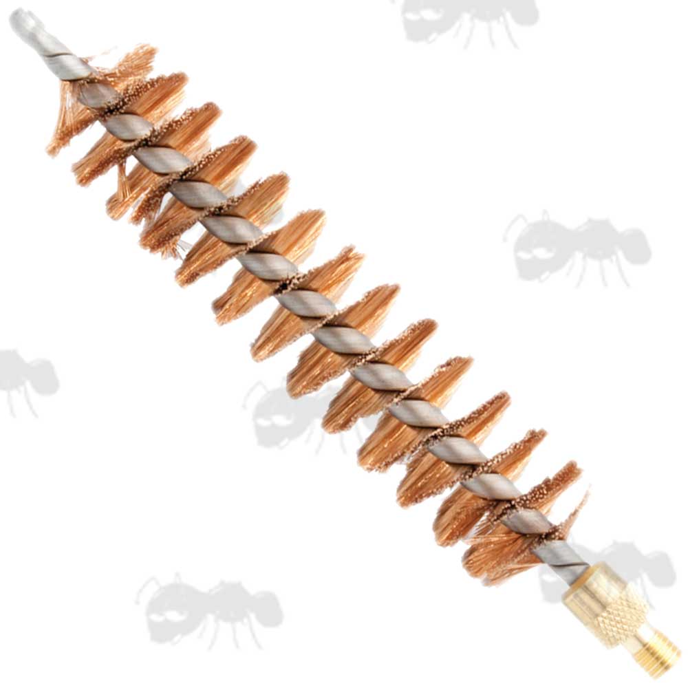 Extra Long Bronze Bristle Brush for Shotgun Barrel Rods