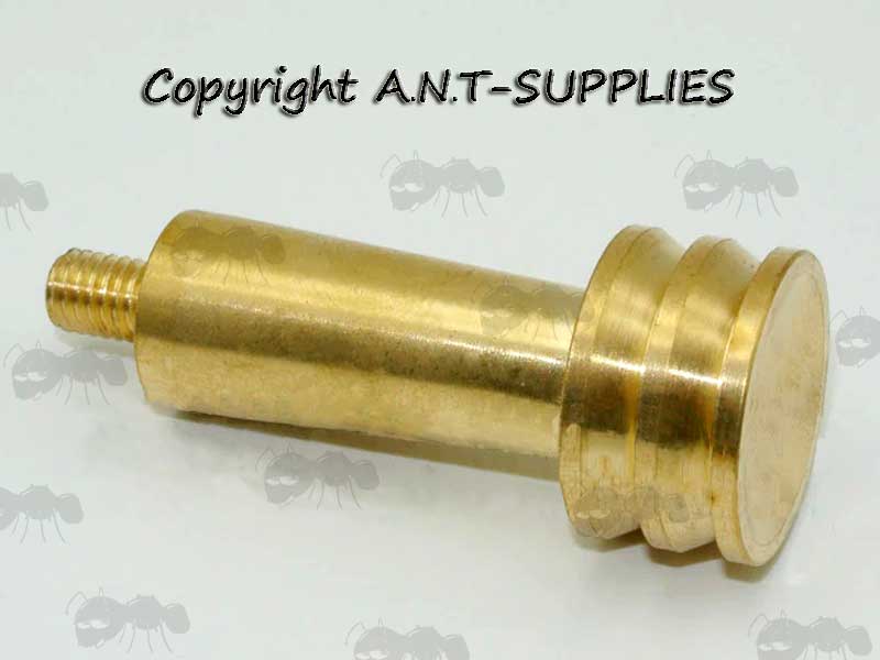 16 Gauge .69 Calibre Brass Button Jag For 10-32 US Thread Muzzleloader Rods
