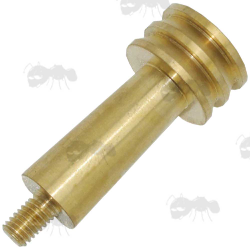 16 Gauge .69 Calibre Brass Button Jag For 10-32 US Thread Muzzleloader Rods
