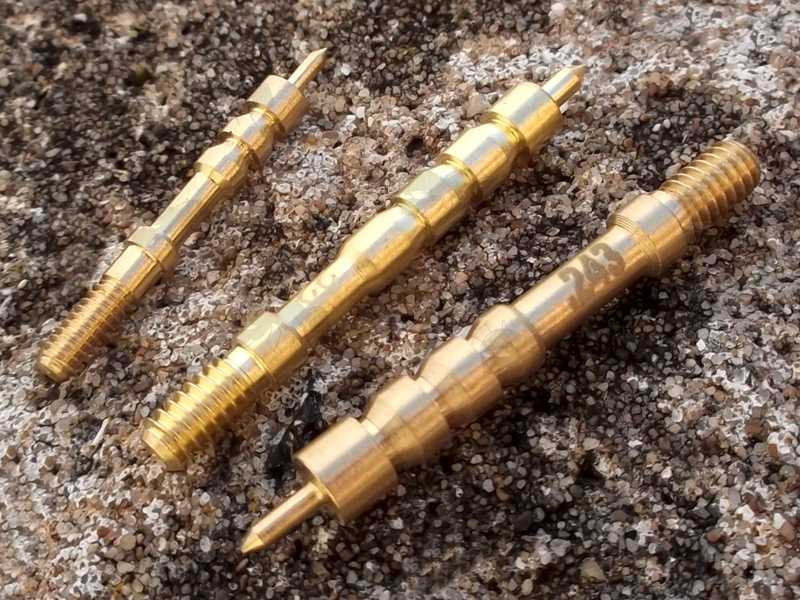 .17, .22 and .243 Small Calibre Brass Spear Point Jags