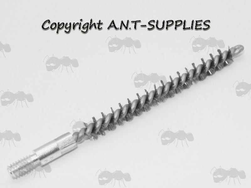 .22 Calibre Male USA Thread Type Stainless Steel Bristle Rifle Barrel Brush