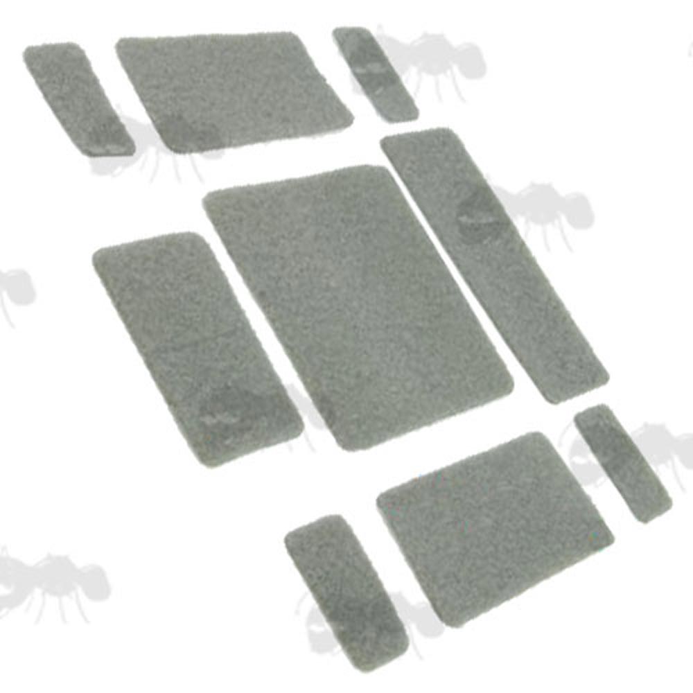 Negative Velcro Helmet Patch Sets 9 Piece Patches UK Freepost