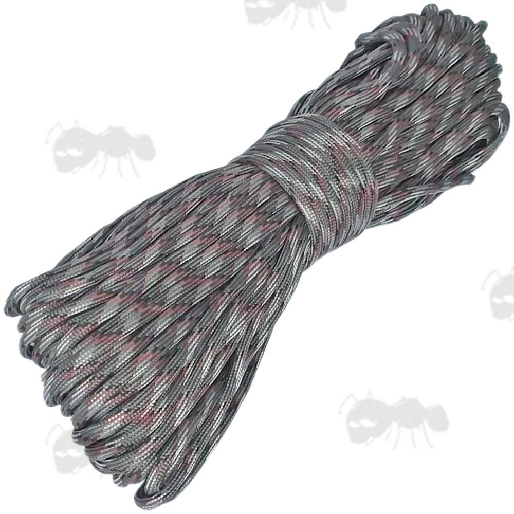 30 Metres Multicamo Camouflage Coloured Paracord