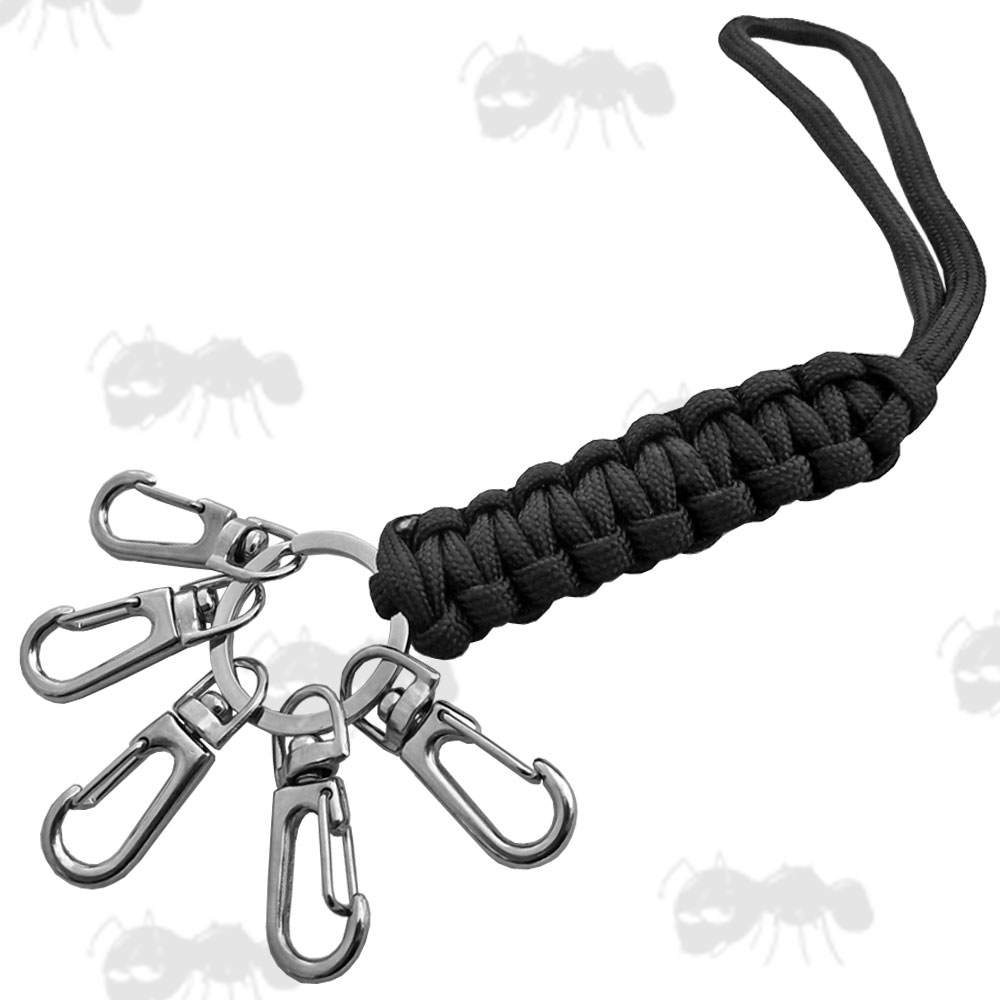 Paracord Tactical Keychain Lanyard - UK Thin Line Series