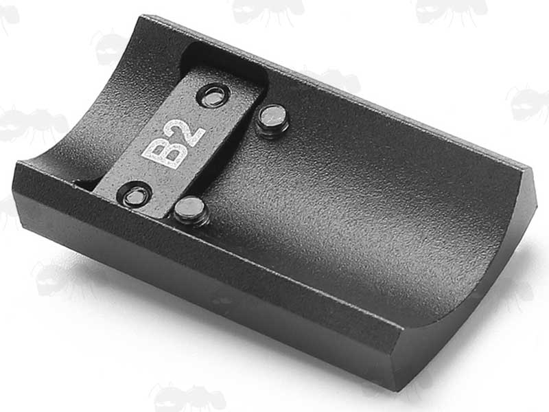 Base Curved View of The Colt 1911 Dot Sight Base Mount Adapter
