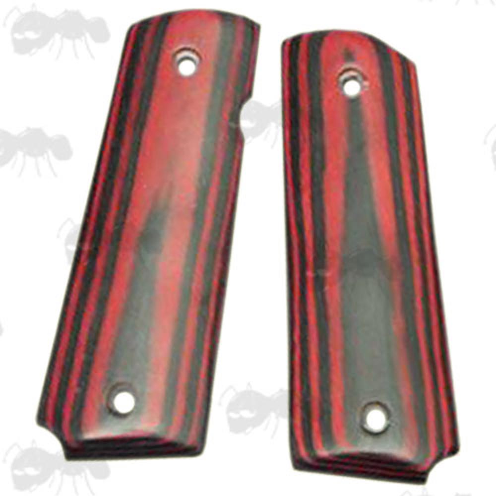 Airsoft 1911 Wood Handgun Grips Wooden M1911 Pistol Grip