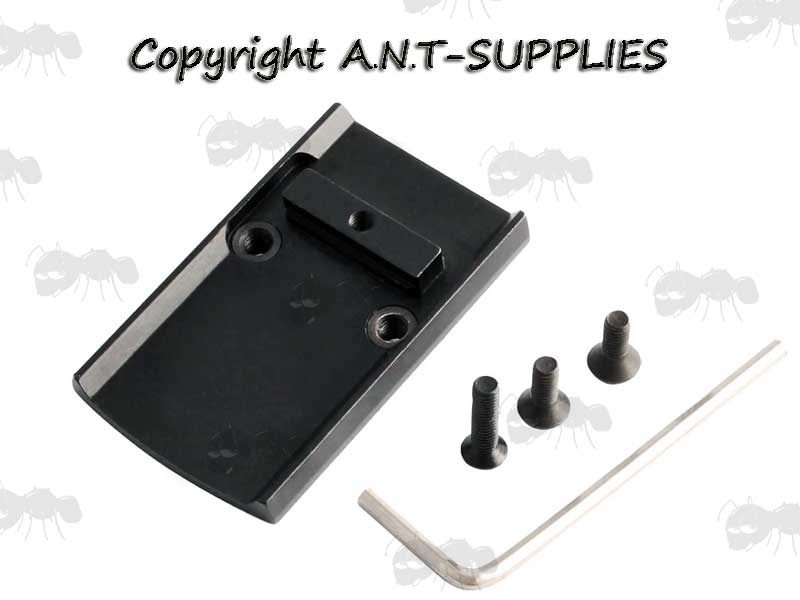 Glock 17 RMR / VISM Holosight Base Rail Adapter Mount