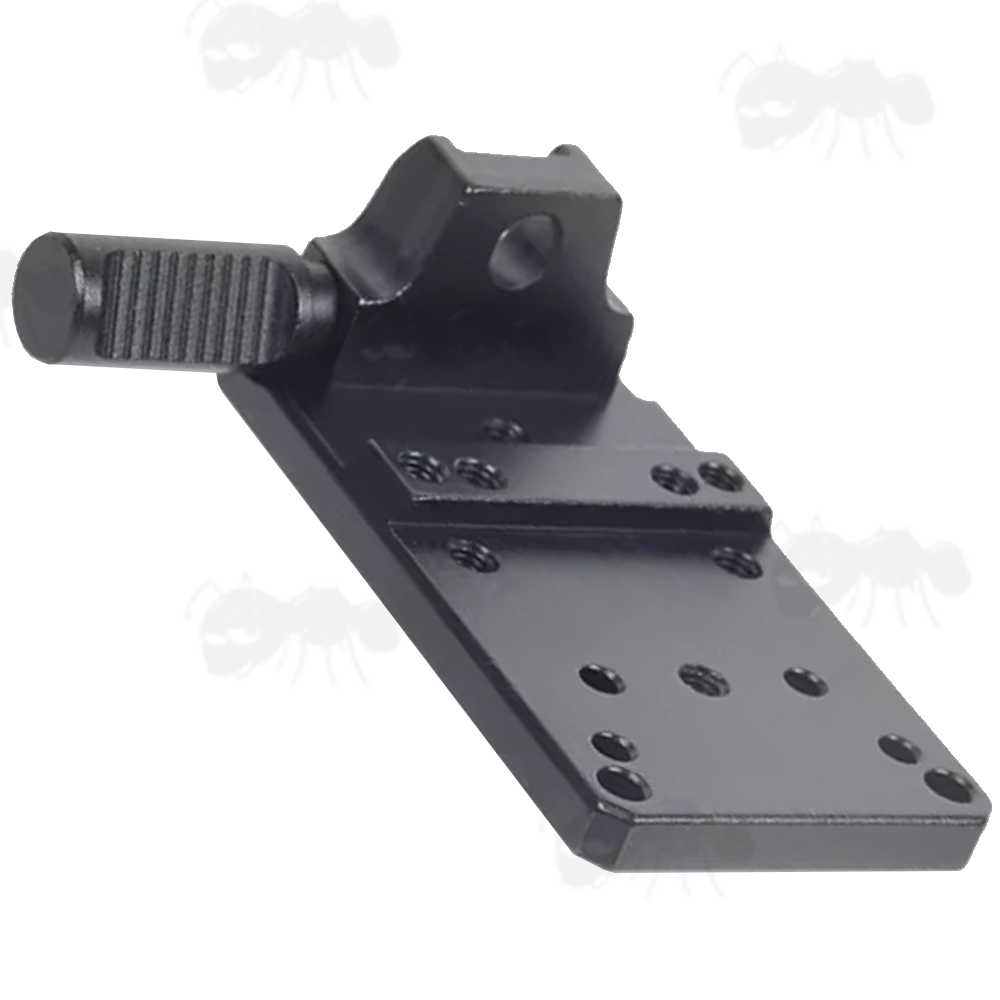 Mini Red Dot Sight Universal Base Plate Mount with Charging Handle for Glock Pistols