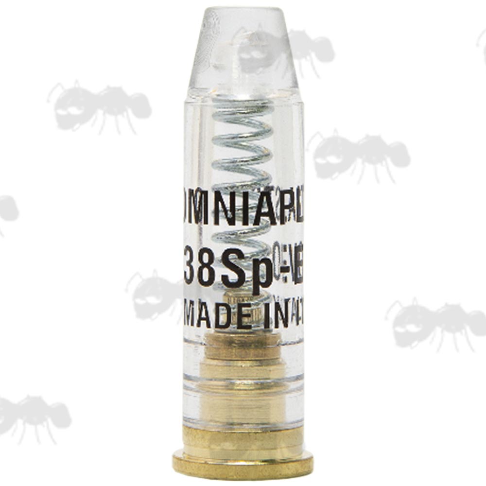 One Evo .357 Magnum / .38 Special Plastic Body Rifle Snap Cap with Brass Head