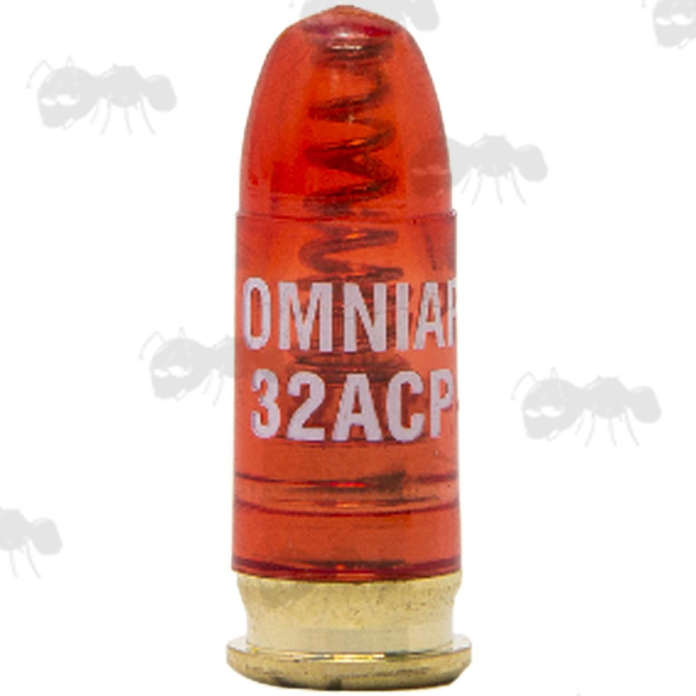 One .32ACP / 7.65mm Plastic Body Rifle Snap Cap with Metal Rim