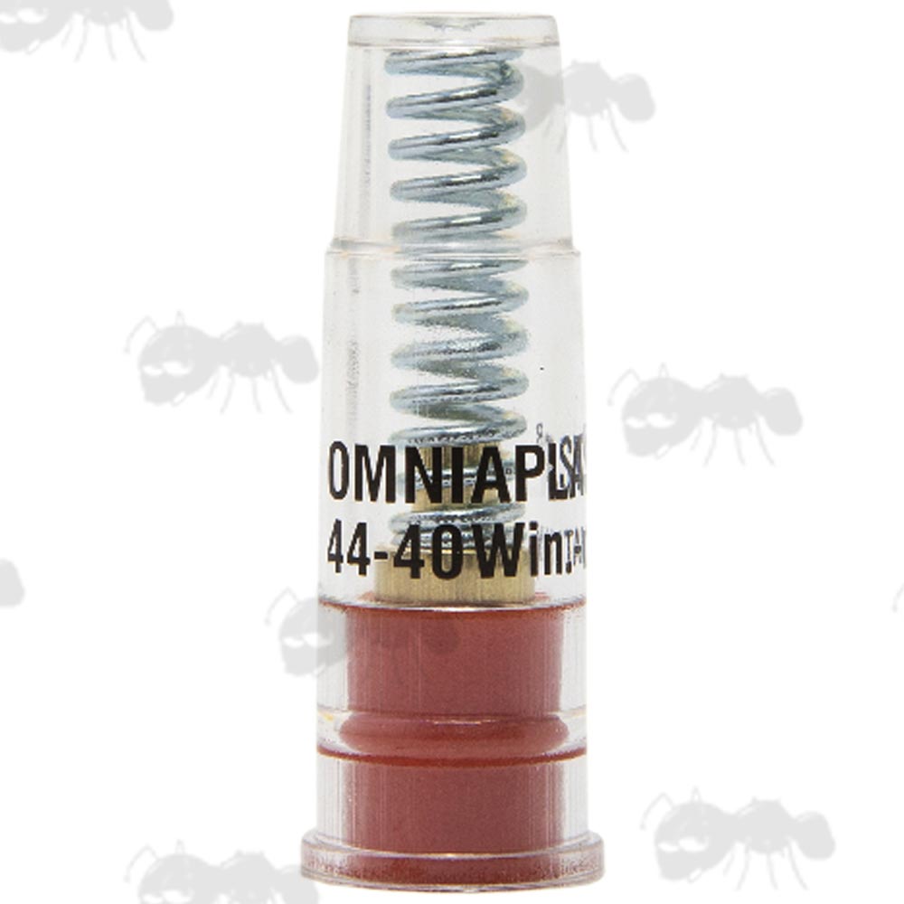 One .44-40 Winchester Plastic Body Revolver Snap Cap