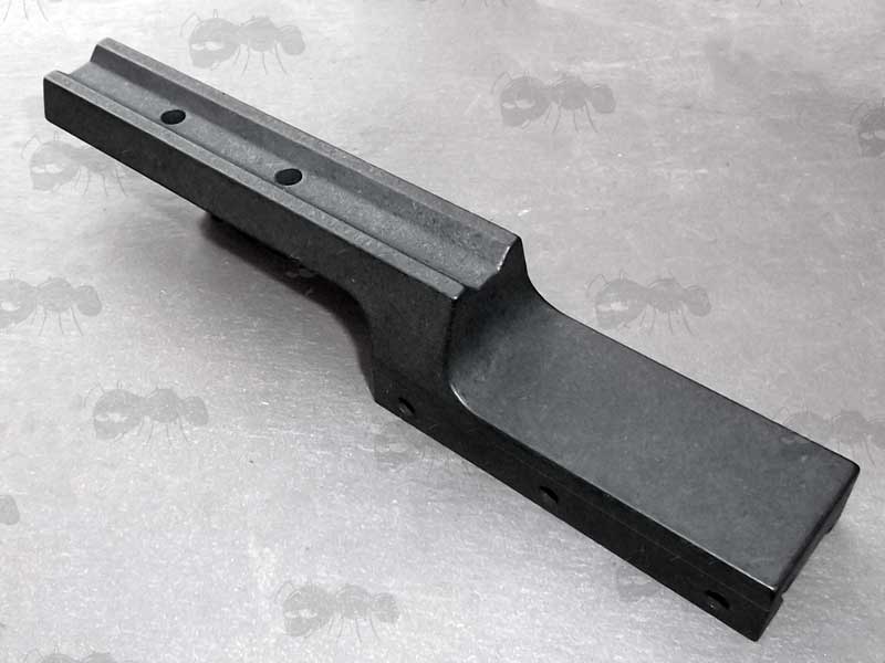 Top View of The Mark II Black Plastic SA80 / L85 Raiser Rail Mount for ACOG Sights