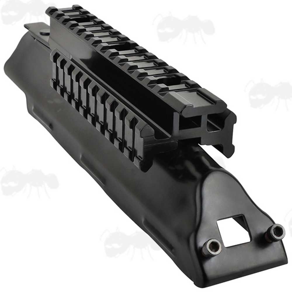 Weaver / Picatinny Tri-Rail Sight Base Rail Receiver Top Cover for AK-47 Rifles