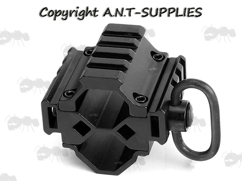 Remington Weaver / Picatinny Tri-Rail Barrel Mount with Sling Swivel Socket