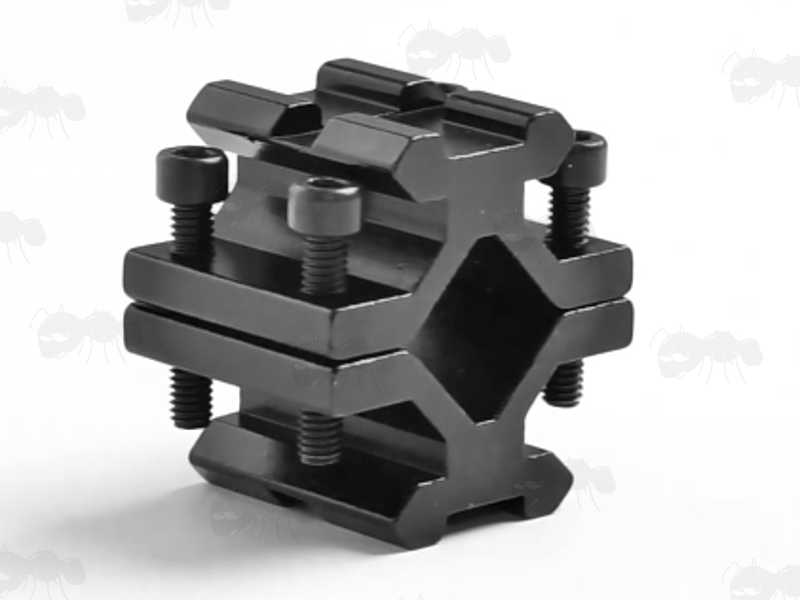 Small Twin Weaver / Picatinny Rail Barrel Mount