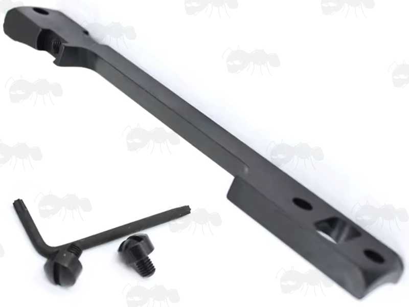 Black Steel Receiver Base Scope Mount for Mauser 98 Rifles