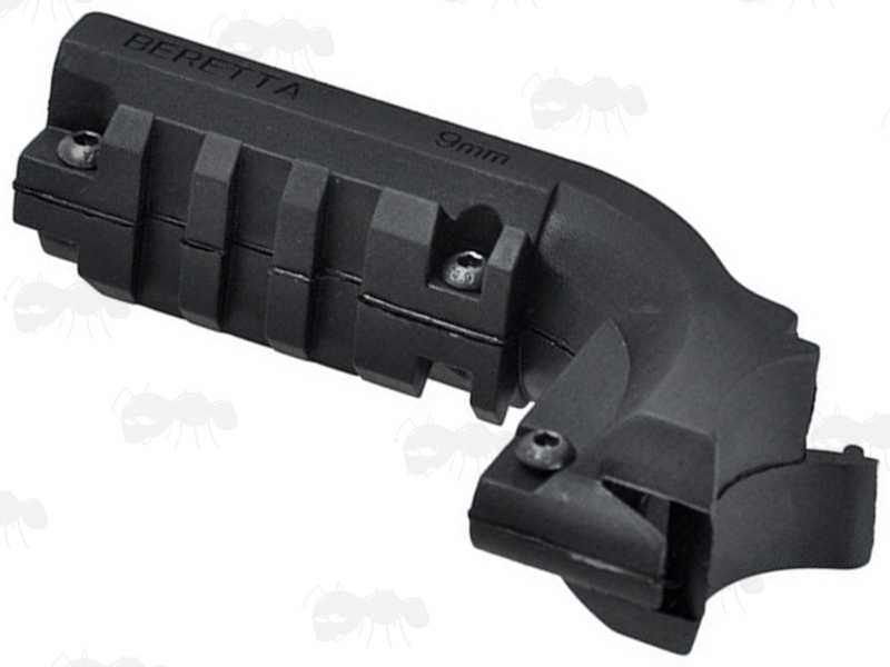 Beretta M9 Black Handgun Rail, Shown Assembled