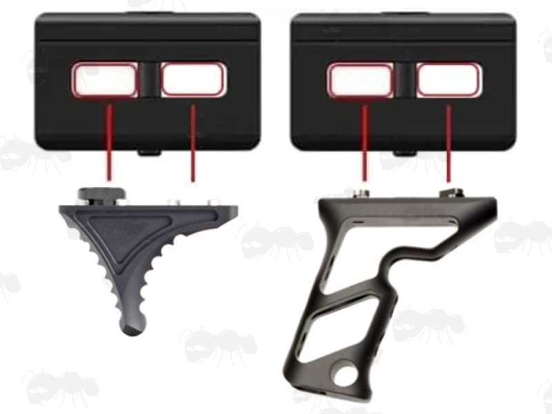 Picatinny Accessory Rail Adapter for M-Lok Slot Rifle Attachments