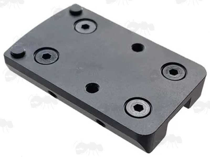 Red Dot Sight Base Plate for Shotgun Ribs, Plate Type Number 2