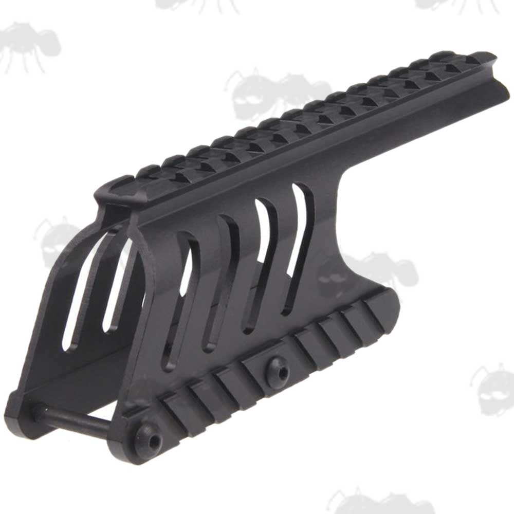 Remington 870 Shotgun Saddle Mount Top Sight Rail With Vents