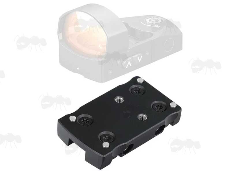 Aluminium Shotgun Rib Adapter Rail Base for Dot Sights with Vortex Venom / Viper / Burris Fastfire / Docter Footprints
