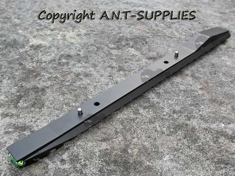 Base View of The Air Arms Galahad Bullpup Picatinny Sight Rail