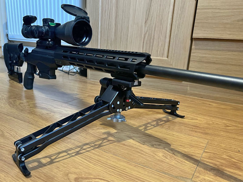Air Arms Galahad Bullpup Accessory Rail Fitted to a Rifle with an M-Lok Handguard